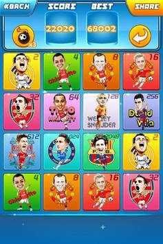 Bintang sepak bola 2048 screenshot 3