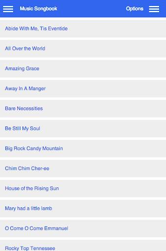 Music Songbook screenshot 1
