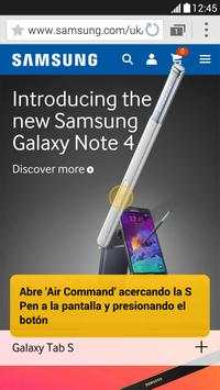 Experiencia GALAXY Note4 Spain screenshot 6