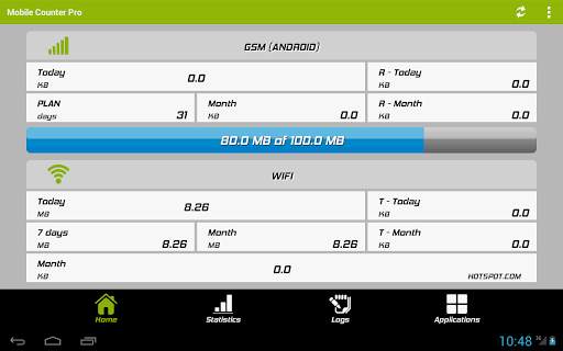 Mobile Counter | Data usage | Internet traffic screenshot 13
