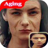 Aging Photo Booth - Make Me Old ( old age face ) icon