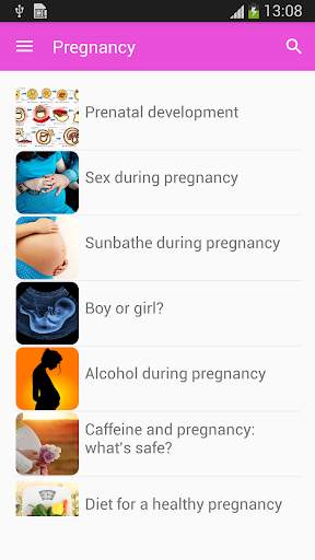 Pregnancy tips Week by week screenshot 2