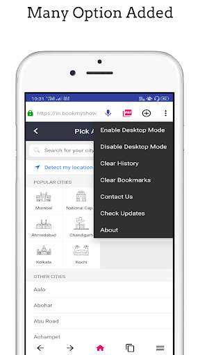 ADJ UC Indian Browser screenshot 6