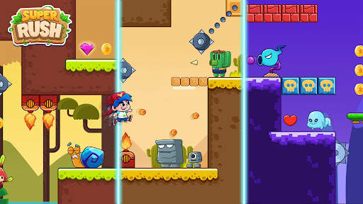 Super Rush - World Adventure screenshot 7