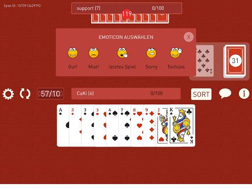 Pro Rommé online screenshot 13