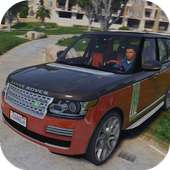 Driving Range Rover Vogue SUV Simulator logo