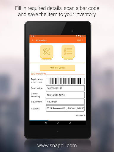 Equipment Inventory App screenshot 2