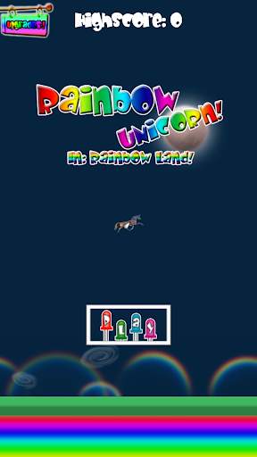 Rainbow Unicorn Rainbow Land! screenshot 1