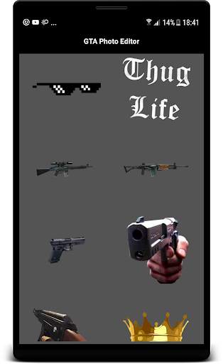 Wasted Photo Editor: Gangster Sticker 5 تصوير الشاشة