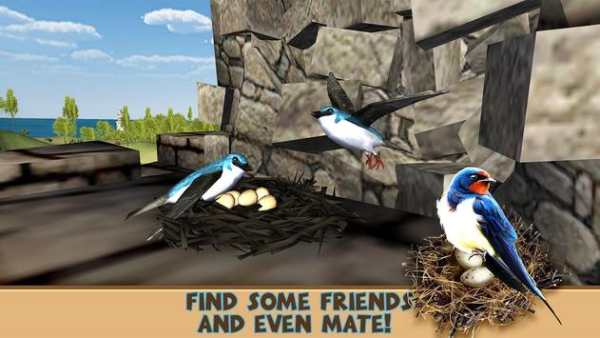Swallow Simulator - Flying Bird Adventure screenshot 2