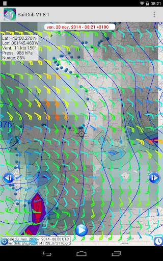 Marine Weather | SailGrib Free screenshot 9