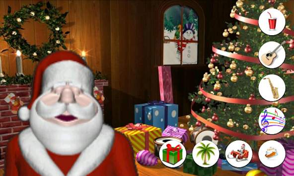Talking Santa Claus screenshot 1