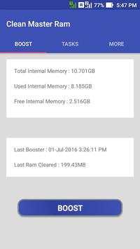 Clean Master Ram screenshot 1