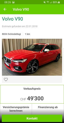 Automarkt Schweiz: Jetzt Auto kaufen स्क्रीनशॉट 4