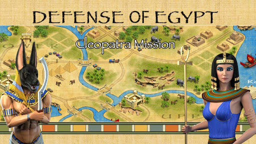 Defense of Egypt TD: tower defense game free screenshot 1