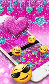 Glitter Pink Heart screenshot 5