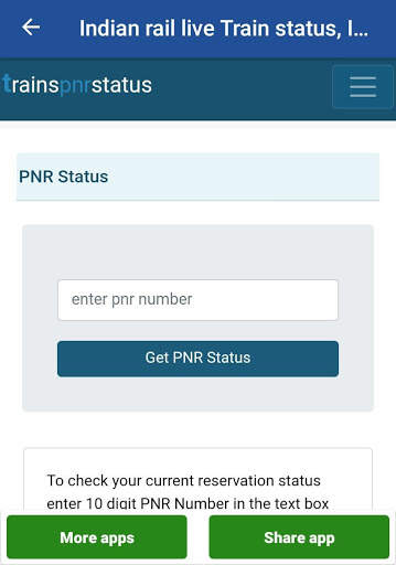 Indian Railway- Train running status, PNR Status screenshot 3