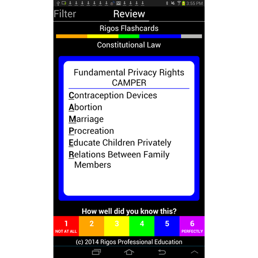 Rigos Bar Acronym Flashcards icon