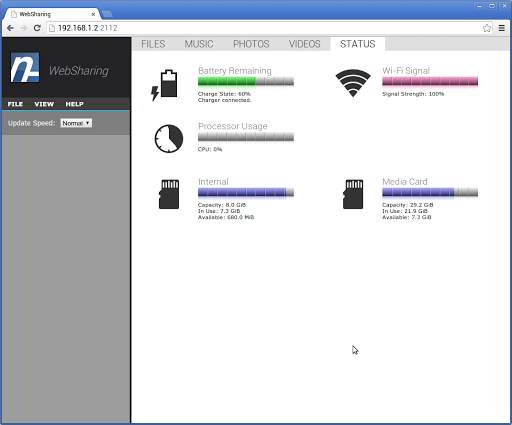 WebSharing (WiFi File Manager) screenshot 8