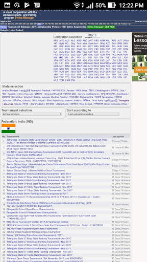 Chess Results Telangana screenshot 2