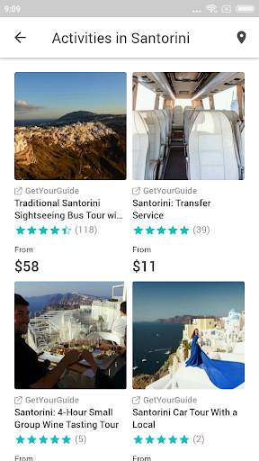 Santorini Travel Guide in English with map screenshot 4