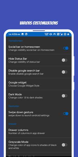 R Launcher for Android R 11 screenshot 6