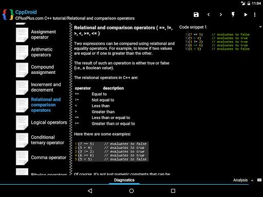 CppDroid - C/C   IDE скриншот 10