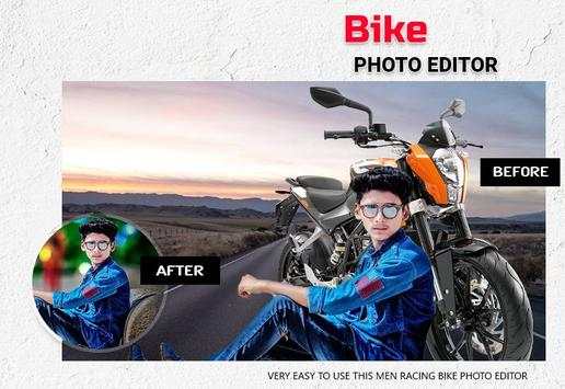 Girl and Boy Bike Photo Editor screenshot 3