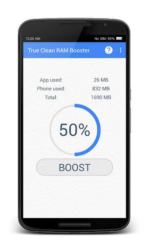 True Clean RAM Memory Booster screenshot 2