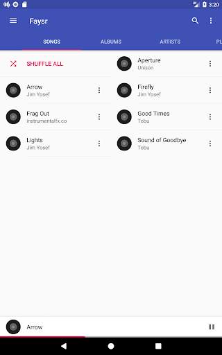 Faysr Music Player - Explore Your Library AD Free screenshot 9