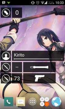 GGO (SAO) Widgets for Zooper screenshot 2