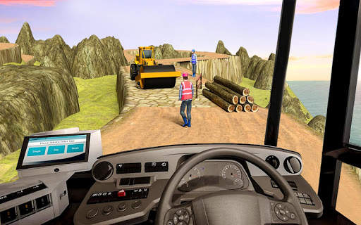 Offroad Bus Simulator 2019 Coach Bus Driving Games screenshot 5
