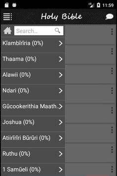 Kikuyu Bible screenshot 2