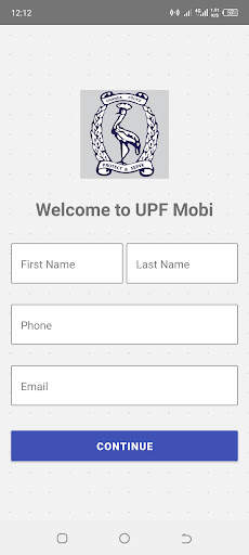 UPF MOBI screenshot 1