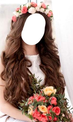 Women Flower Crown Photo Suit 1 تصوير الشاشة