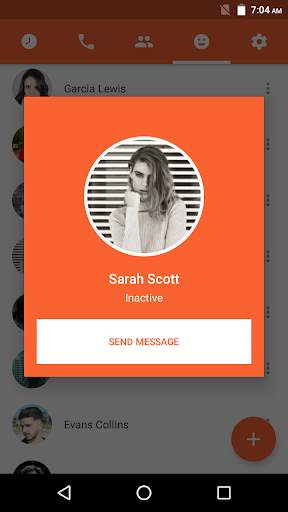 Messenger App - Material UI Template screenshot 5