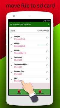 File to sd card fast transfer 2018 screenshot 3