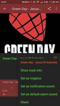 GreenDay Lagu kompilasi screenshot 4