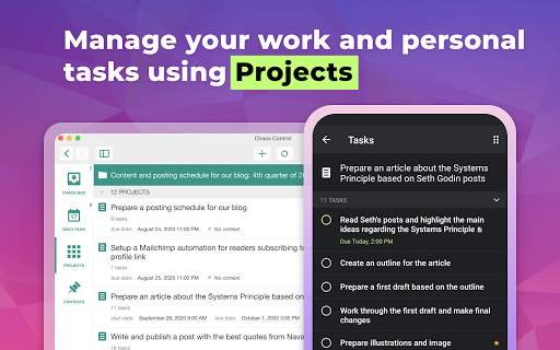 Chaos Control: GTD Organizer & screenshot 2