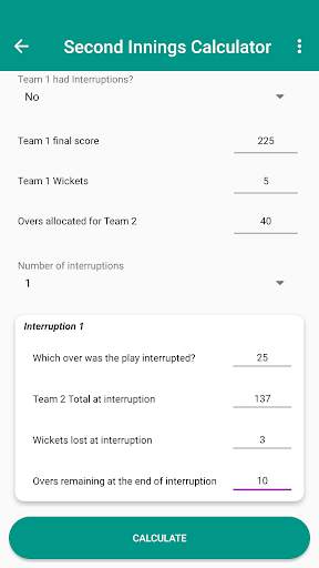 Sporting Skills: DL Calculator screenshot 4