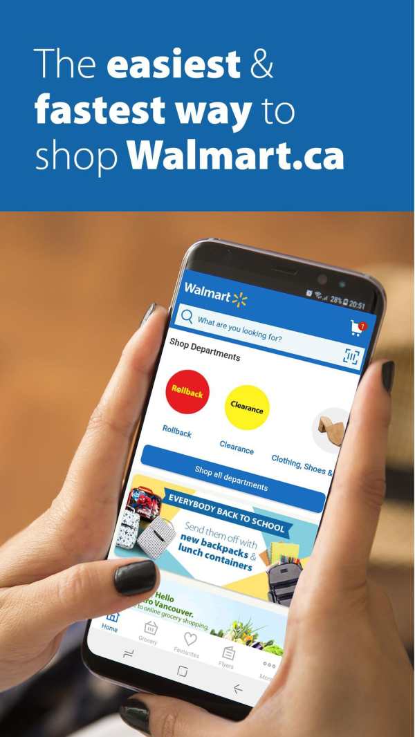 Walmart Canada - Online Shopping & Groceries screenshot 1