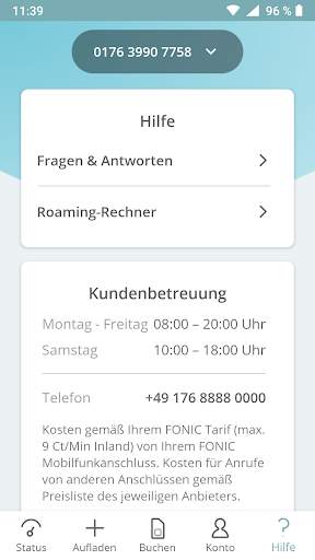 FONIC mobile screenshot 7
