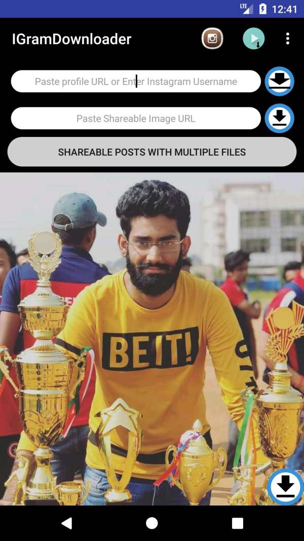 Downloader for Instagram screenshot 4