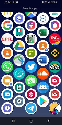 Mono Launcher screenshot 1