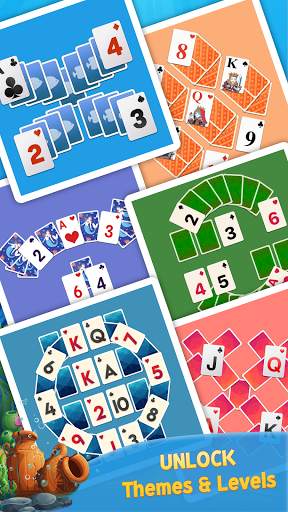 King Solitaire: Fish Tripeaks screenshot 4
