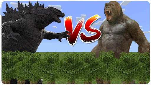 Monster War MOD - Godzilla vs Kong Mods For MCPE screenshot 1