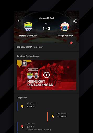 Jadwal BRI Liga 1 screenshot 4