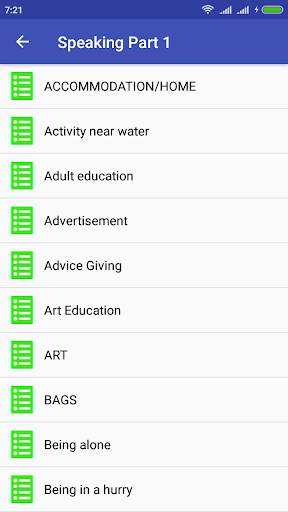 IELTS Speaking screenshot 2