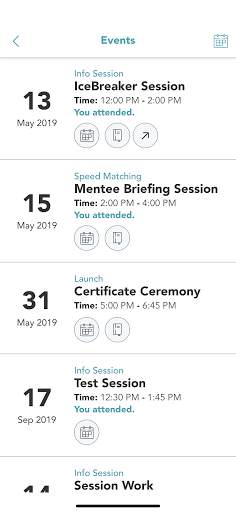 Protégé Mentoring screenshot 6
