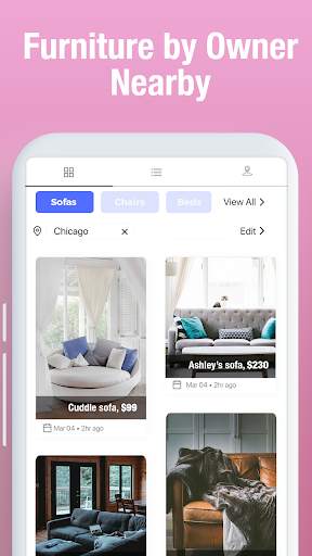 Furniture next door. Sell and buy used furniture. screenshot 1